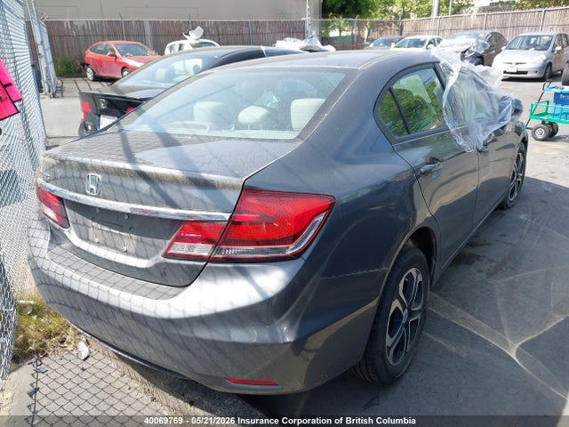 2013 Honda Civic Lx მანქანა იყიდება აუქციონზე, vin: 2HGFB2F43DH105628, აუქციონის ნომერი: 40069769