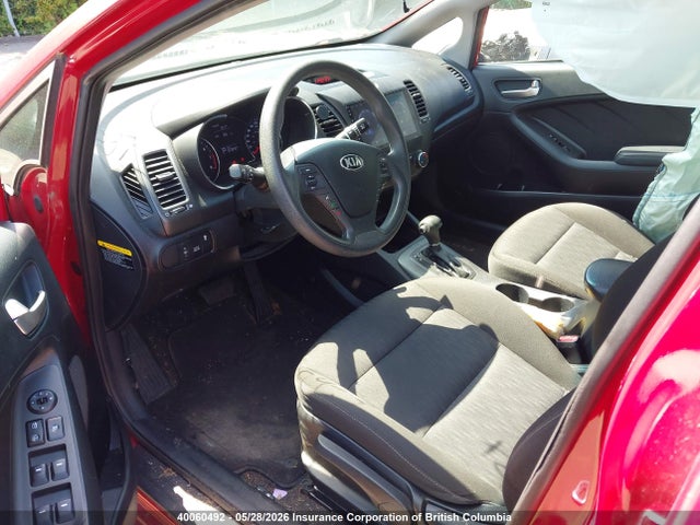 2016 Kia Forte Lx მანქანა იყიდება აუქციონზე, vin: KNAFK4A60G5608223, აუქციონის ნომერი: 40060492
