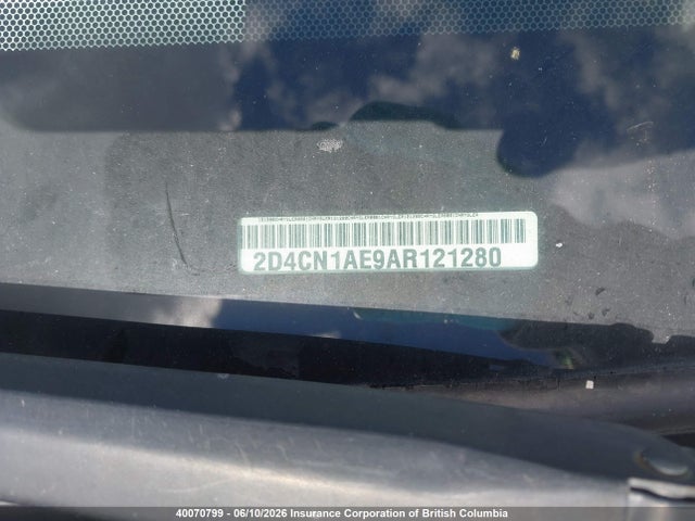 2010 Dodge Grand Caravan C/v C/v მანქანა იყიდება აუქციონზე, vin: 2D4CN1AE9AR121280, აუქციონის ნომერი: 40070799