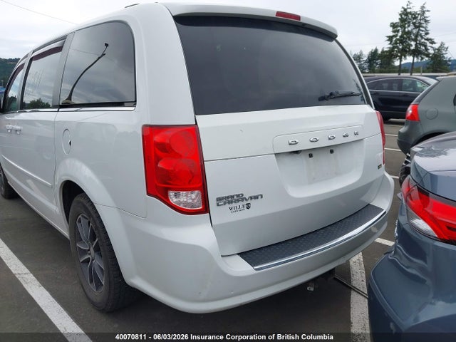 2017 Dodge Grand Caravan Cvp/sxt მანქანა იყიდება აუქციონზე, vin: 2C4RDGBG1HR624034, აუქციონის ნომერი: 40070811