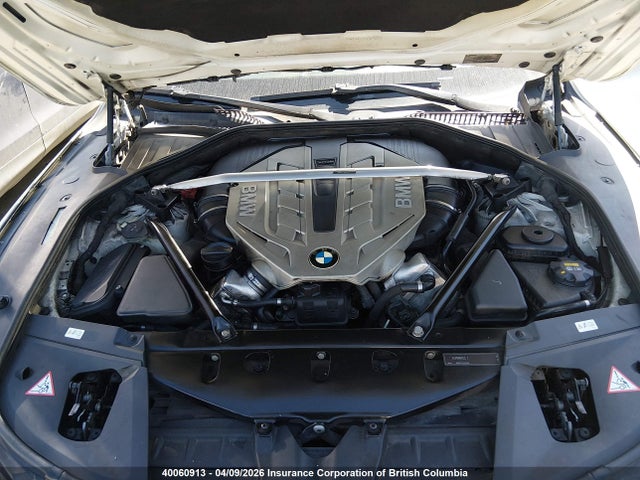 2010 Bmw 750 Li Xdrive მანქანა იყიდება აუქციონზე, vin: WBAKC8C51AC431417, აუქციონის ნომერი: 40060913