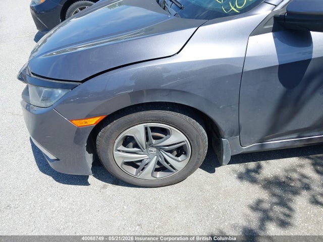 2019 Honda Civic Lx მანქანა იყიდება აუქციონზე, vin: 2HGFC2F51KH024968, აუქციონის ნომერი: 40068749