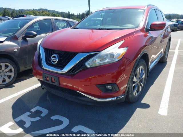 5N1AZ2MH8HN129040 Nissan Murano S/sl/sv/platinum