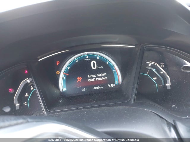 2016 Honda Civic მანქანა იყიდება აუქციონზე, vin: 2HGFC2F57GH039367, აუქციონის ნომერი: 40070858