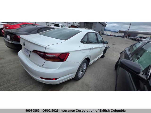2019 Volkswagen Jetta მანქანა იყიდება აუქციონზე, vin: 3VWC57BU0KM008801, აუქციონის ნომერი: 40070863