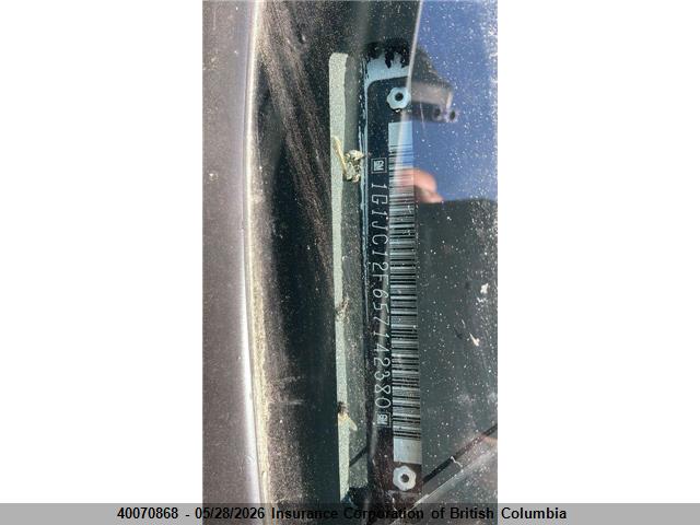 40070868 :رقم المزاد ، 1G1JC12F657142380 vin ، 2005 Chevrolet Cavalier مزاد بيع
