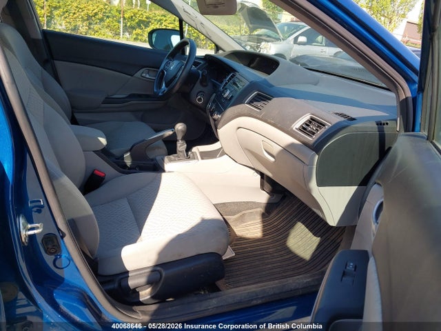 2014 Honda Civic Lx მანქანა იყიდება აუქციონზე, vin: 2HGFB2E46EH002416, აუქციონის ნომერი: 40068646