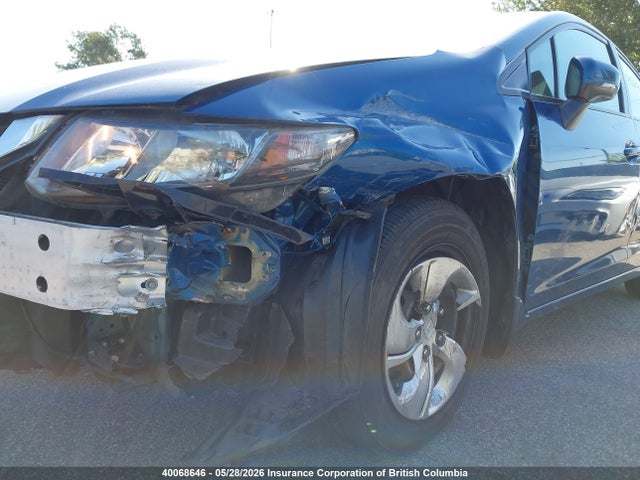 2014 Honda Civic Lx მანქანა იყიდება აუქციონზე, vin: 2HGFB2E46EH002416, აუქციონის ნომერი: 40068646