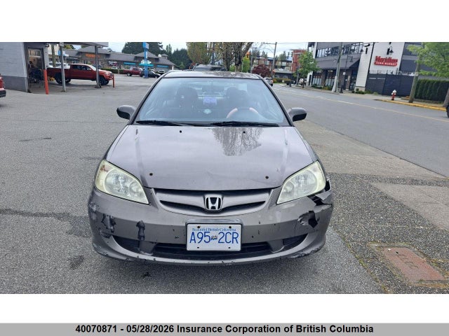 2005 Honda Civic მანქანა იყიდება აუქციონზე, vin: 1HGEM222X5L800011, აუქციონის ნომერი: 40070871