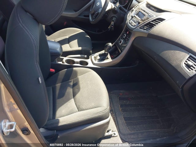 40070892 :رقم المزاد ، 5NPDH4AE5FH549894 vin ، 2015 Hyundai Elantra Se/sport/limited مزاد بيع