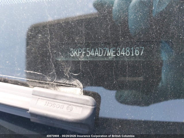 40070908 :رقم المزاد ، 3KPF54AD7ME348167 vin ، 2021 Kia Forte مزاد بيع