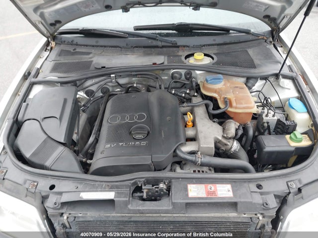 Aukcja sprzedaży 2001 Audi A4, vin: WAUDC68D71A050731, numer aukcji: 40070909