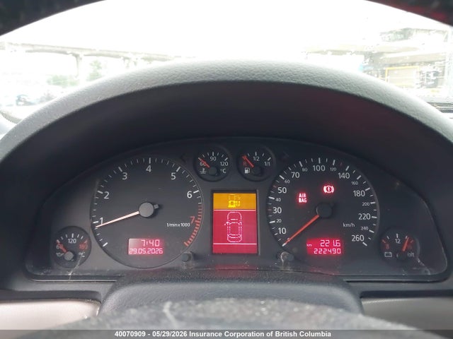 Aukcja sprzedaży 2001 Audi A4, vin: WAUDC68D71A050731, numer aukcji: 40070909
