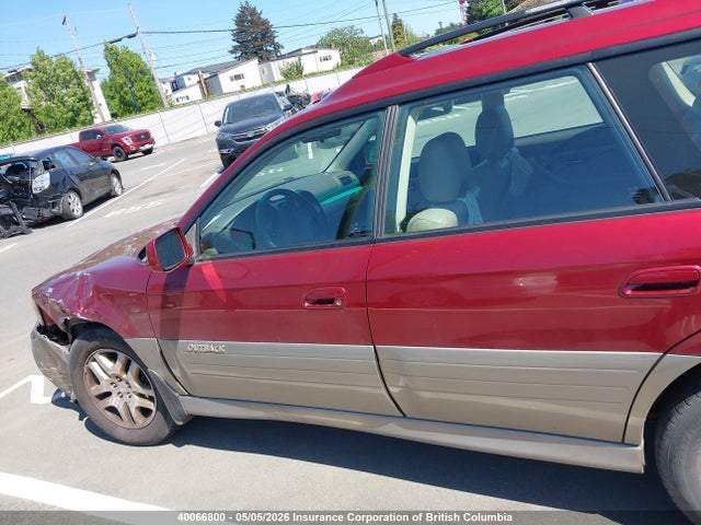 40066800 :رقم المزاد ، 4S3BH686X37600517 vin ، 2003 Subaru Legacy Outback Limited مزاد بيع
