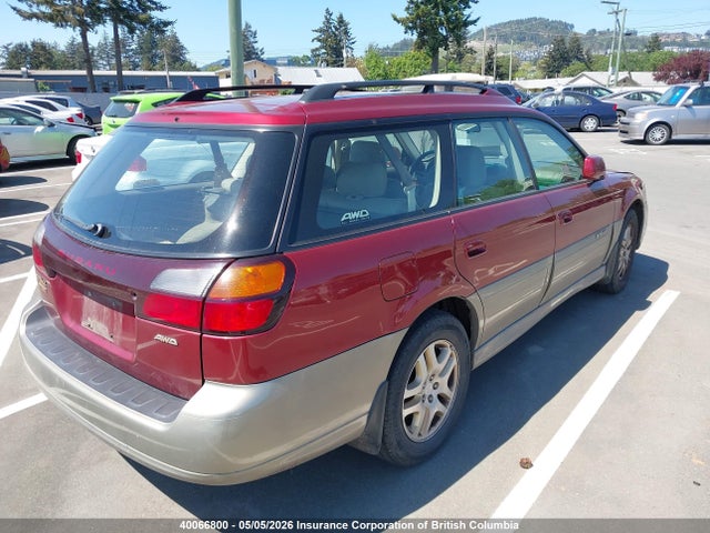 40066800 :رقم المزاد ، 4S3BH686X37600517 vin ، 2003 Subaru Legacy Outback Limited مزاد بيع