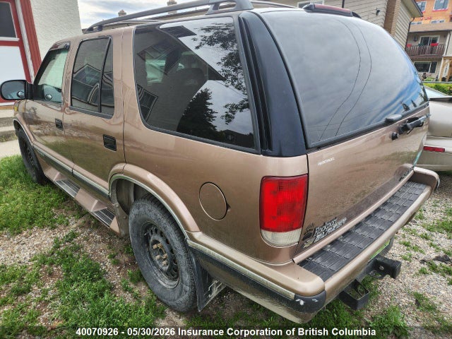 40070926 :رقم المزاد ، 1GNDT13W4T2293903 vin ، 1996 Chevrolet Blazer مزاد بيع