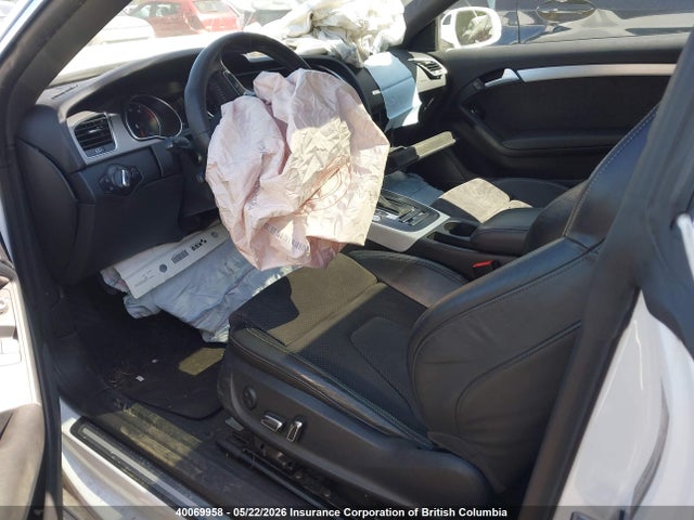 Продажа на аукционе авто 2013 Audi A5 Premium Plus, vin: WAUWFBFR9DA009125, номер лота: 40069958