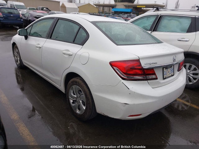 2015 Honda Civic Lx მანქანა იყიდება აუქციონზე, vin: 2HGFB2F49FH006136, აუქციონის ნომერი: 40062487