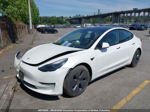 Продажа на аукционе авто 2023 Tesla Model 3, vin: 5YJ3E1EA7PF397479, номер лота: 40070934