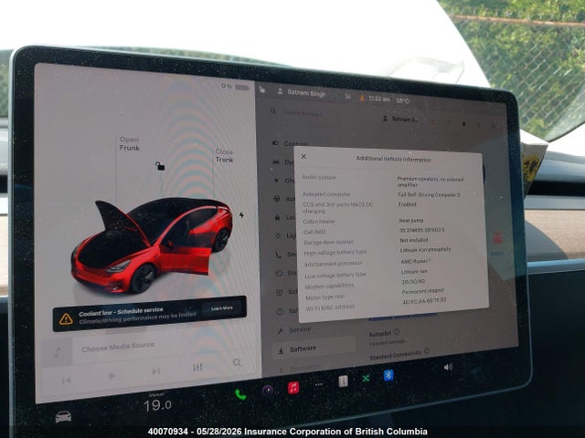 Продажа на аукционе авто 2023 Tesla Model 3, vin: 5YJ3E1EA7PF397479, номер лота: 40070934