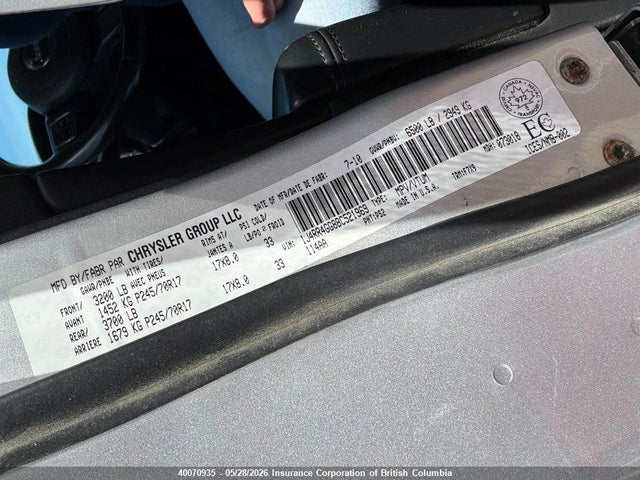 2011 Jeep Grand Cherokee Laredo მანქანა იყიდება აუქციონზე, vin: 1J4RR4GG8BC521969, აუქციონის ნომერი: 40070935