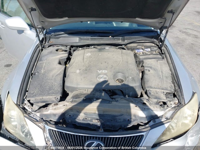 40070938 :رقم المزاد ، GSE202054194 vin ، 2007 Lexus Is 250 مزاد بيع