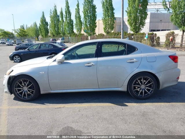 40070938 :رقم المزاد ، GSE202054194 vin ، 2007 Lexus Is 250 مزاد بيع