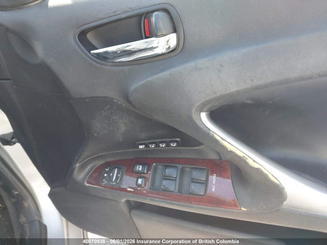 40070938 :رقم المزاد ، GSE202054194 vin ، 2007 Lexus Is 250 مزاد بيع