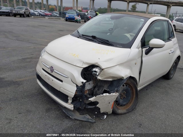 Aukcja sprzedaży 2013 Fiat 500, vin: 3C3CFFDR8DT681951, numer aukcji: 40070941