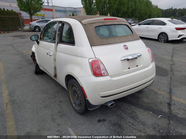 Aukcja sprzedaży 2013 Fiat 500, vin: 3C3CFFDR8DT681951, numer aukcji: 40070941