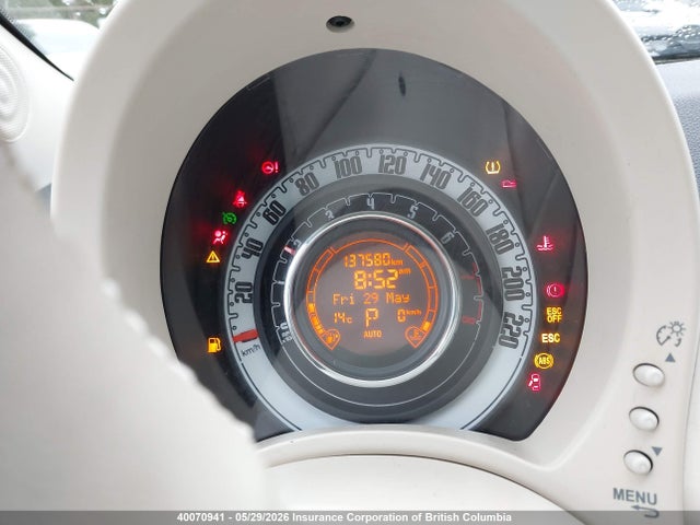 Aukcja sprzedaży 2013 Fiat 500, vin: 3C3CFFDR8DT681951, numer aukcji: 40070941