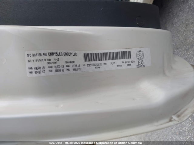 Aukcja sprzedaży 2013 Fiat 500, vin: 3C3CFFDR8DT681951, numer aukcji: 40070941