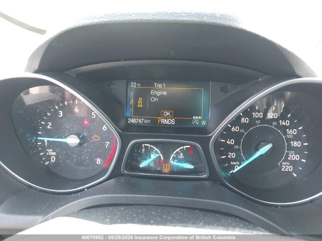 40070952 :رقم المزاد ، 1FMCU0GD0HUE60365 vin ، 2017 Ford Escape Se مزاد بيع