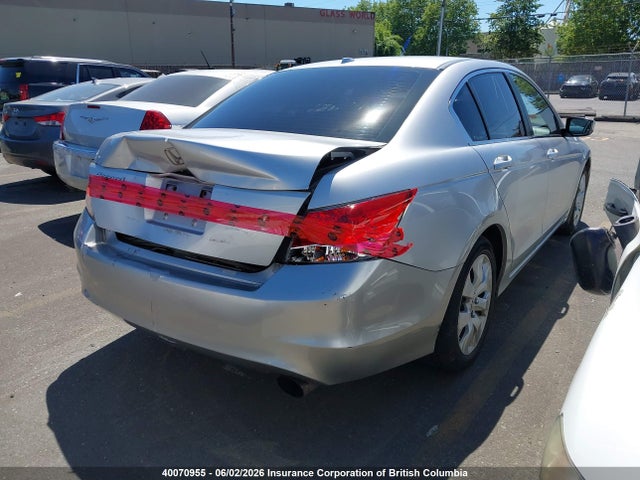 2008 Honda Accord Exl მანქანა იყიდება აუქციონზე, vin: 1HGCP25858A804918, აუქციონის ნომერი: 40070955