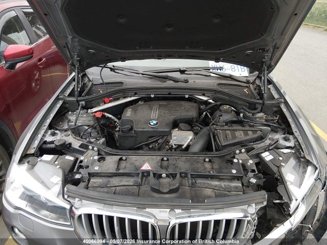 2016 Bmw X3 Xdrive28i მანქანა იყიდება აუქციონზე, vin: 5UXWX9C57G0D80239, აუქციონის ნომერი: 40066994