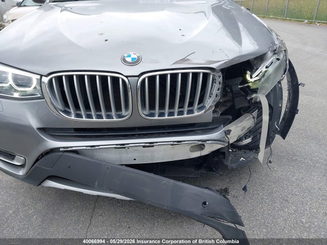 2016 Bmw X3 Xdrive28i მანქანა იყიდება აუქციონზე, vin: 5UXWX9C57G0D80239, აუქციონის ნომერი: 40066994