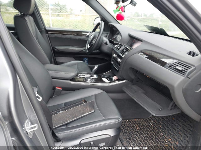 2016 Bmw X3 Xdrive28i მანქანა იყიდება აუქციონზე, vin: 5UXWX9C57G0D80239, აუქციონის ნომერი: 40066994