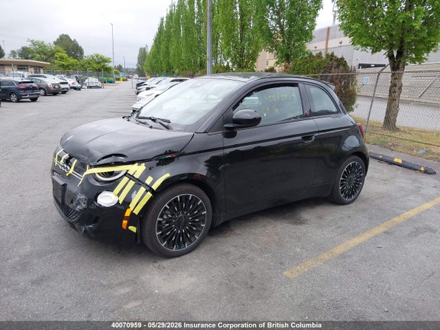 ZFAFFAA45SX237228 Fiat 500 E Red