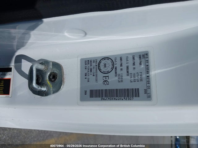 3N6CM0KN6GK692307 Nissan Nv200 2.5s/2.5sv