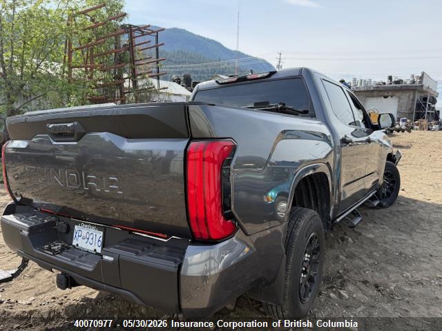 Продаж на аукціоні авто 2025 Toyota Tundra Sr 4x4, vin: 5TFKB5DB1SX302323, номер лоту: 40070977
