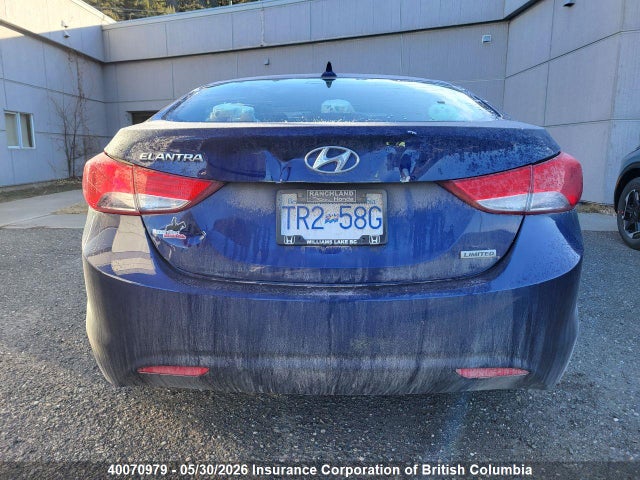 2013 Hyundai Elantra Limited მანქანა იყიდება აუქციონზე, vin: 5NPDH4AE4DH209147, აუქციონის ნომერი: 40070979
