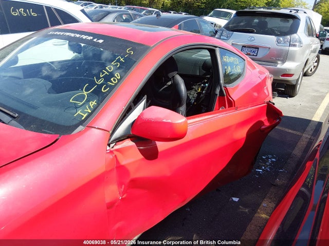 2013 Hyundai Genesis Coupe 2.0t მანქანა იყიდება აუქციონზე, vin: KMHHT6KD6DU093761, აუქციონის ნომერი: 40069038