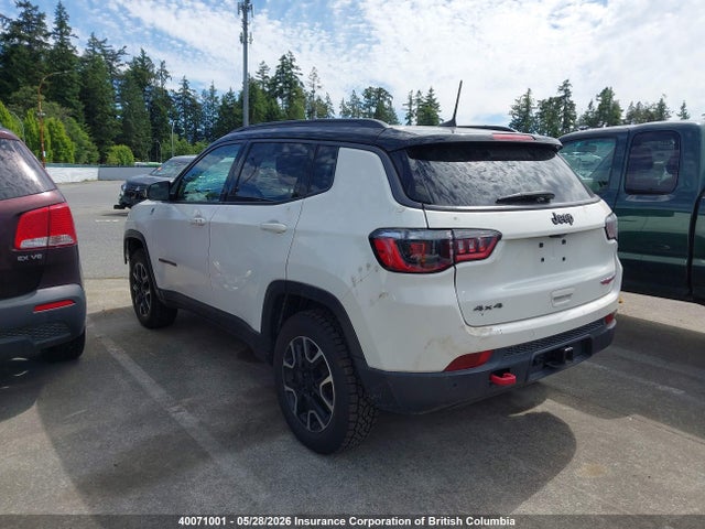 Продажа на аукционе авто 2020 Jeep Compass Trailhawk, vin: 3C4NJDDB7LT190618, номер лота: 40071001