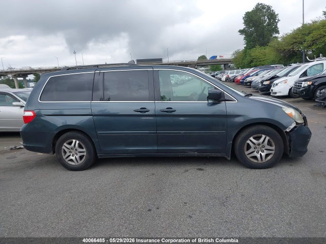 40066485 :رقم المزاد ، 5FNRL38635B502244 vin ، 2005 Honda Odyssey Exl مزاد بيع