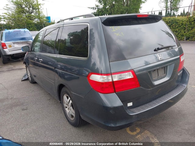 40066485 :رقم المزاد ، 5FNRL38635B502244 vin ، 2005 Honda Odyssey Exl مزاد بيع