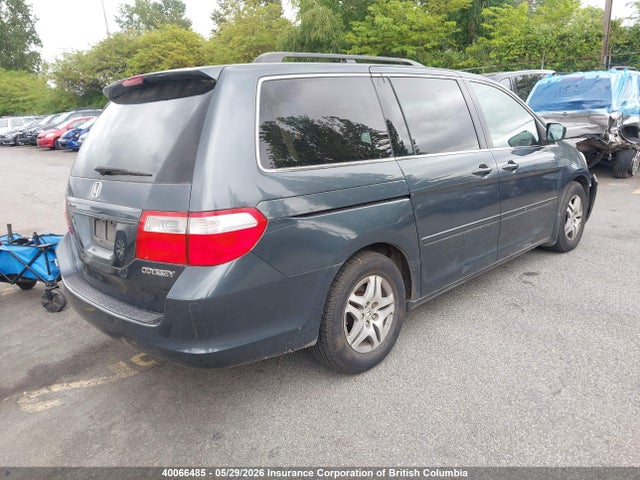 40066485 :رقم المزاد ، 5FNRL38635B502244 vin ، 2005 Honda Odyssey Exl مزاد بيع