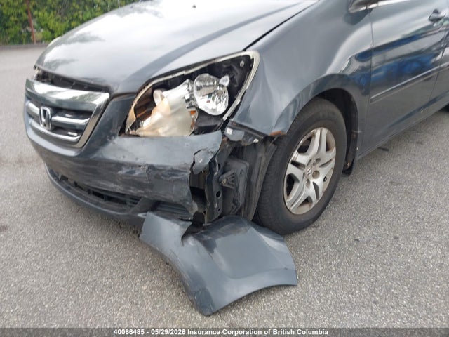 40066485 :رقم المزاد ، 5FNRL38635B502244 vin ، 2005 Honda Odyssey Exl مزاد بيع