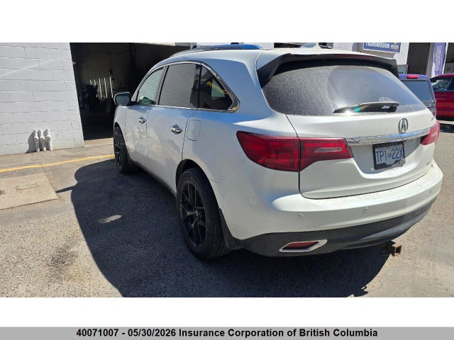 40071007 :رقم المزاد ، 5FRYD4H88EB502495 vin ، 2014 Acura Mdx مزاد بيع