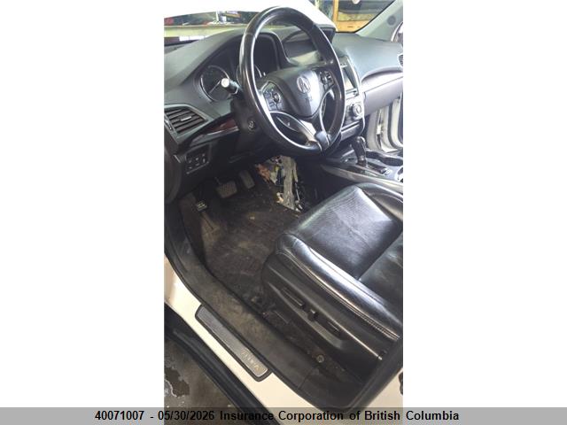 40071007 :رقم المزاد ، 5FRYD4H88EB502495 vin ، 2014 Acura Mdx مزاد بيع