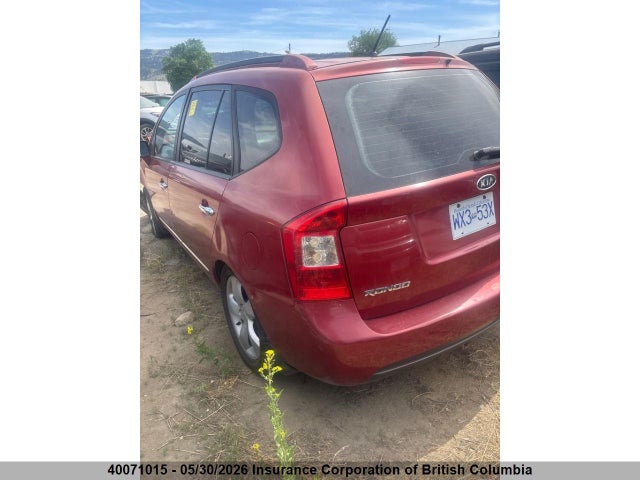 Aukcja sprzedaży 2007 Kia Rondo, vin: KNAFG526477100346, numer aukcji: 40071015